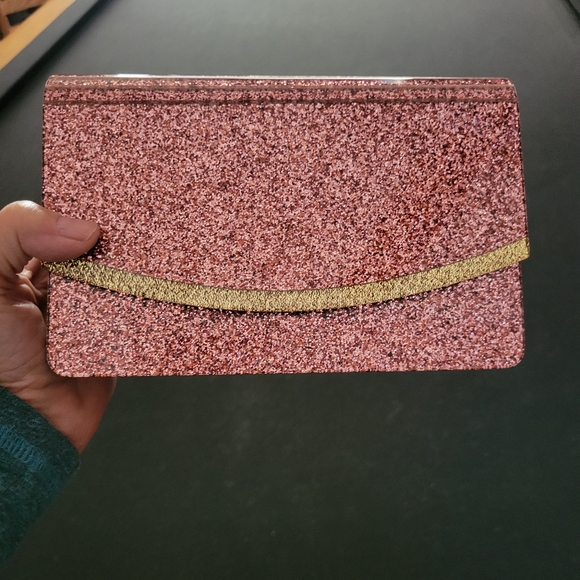 Nordstrom Curved Frame Clutch Handbags - Party glitter clutch